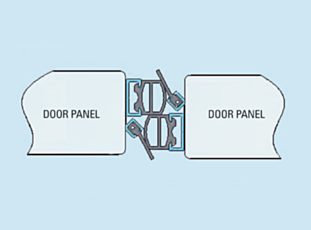 asi doors bi-parting sliding door seal