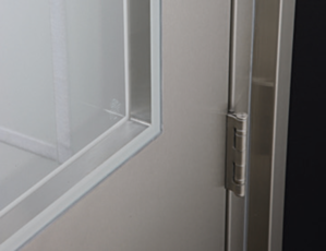 asi doors optional vision panel