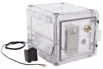 BEL-ART Secador 2 Shelf Auto Desiccator Clear 120V