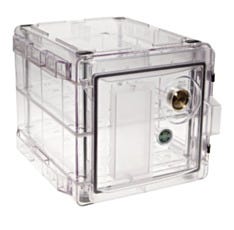 BEL-ART Secador 2 Shelf Desiccator Copolyester With Port Clear
