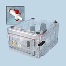 Bel-Art Gas Purge Secador Desiccator