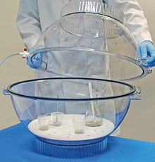 BEL-ART Desiccator Secador Techni Dome with Gas Port