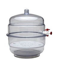BEL-ART clear vacuum desiccator with polypropylene plate