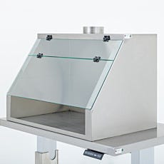 benchtop stainless steel ducted hood