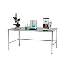 round tube legs biosafe worksatation with tools on top
