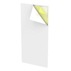 wall panel with uPVC-laminated steel face bonded to eps rigid foam core
