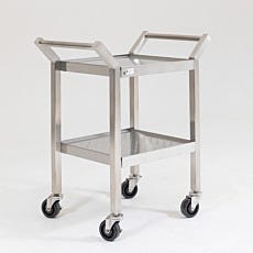 Stainless steel cleanroom cart