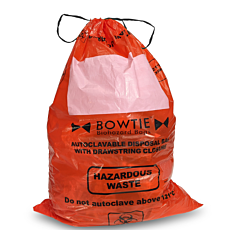 Bowtie Biohazard Bags by MTC Bio
