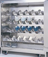 Detail of Chemical Bottle Stocking Cabinet