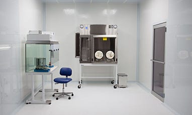 Office Space Converted to an ISO 7 Cleanroom