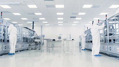 Cleanroom, pharmaceutical manufacturing, semiconductor manufacturing, cleanroom equipment, controlled environment