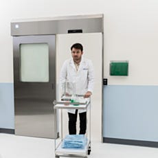 Automatic Sliding Cleanroom Door