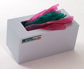 Cleanroom Benchtop Gloves Dispenser