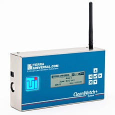 CleanWatch+ environmental monitoring system close up