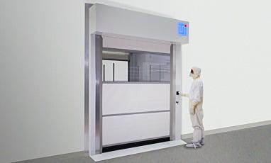 High-Speed Roll-Up Door Pass-Through