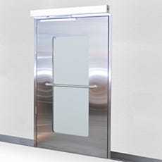 Right-Swing Cleanroom Door