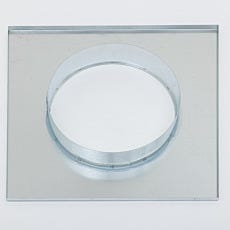 Top view of duct flange adapter