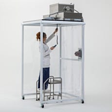 Model under the explosion-proof cleanbooth