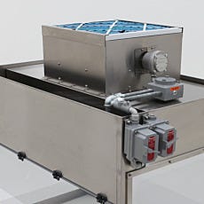 Vertical Laminar Flow Explosion-Proof Hood