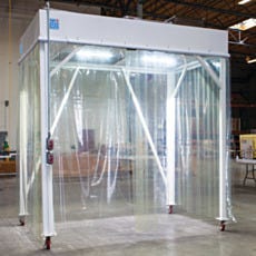 Explosion-Proof Softwall Modular Cleanroom