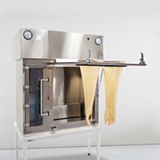 Tilt-Up Access Door on Comounding Aseptic Isolator