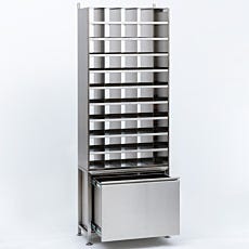 Multifunctional storage system drawer for bulk storage solutions