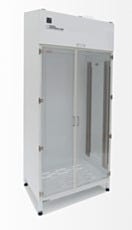 Garment Storage Cabinet Steel Flat Top With Acrylic Door