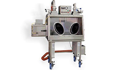 GermFree Class III Biological Safety Cabinet Glovebox Two Glove Ports
