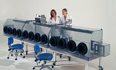 High-Throughput Electronics Glove Box