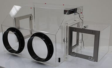 Plastic Smart Glovebox with Air Lock