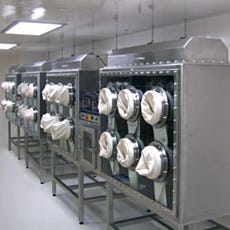 Meteorite Glove Box Isolator with Dual Purge Nitrowatch