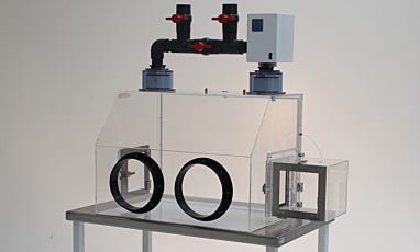 Open Closed Loop Filtration Glovebox