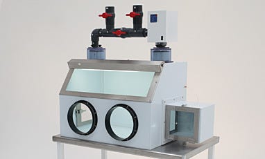 Single Airlock Polypro Glovebox