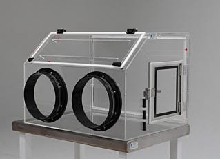 Portable Acrylic Glove Box