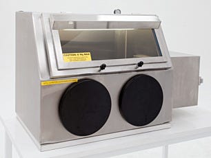 Stainless Steel Glovebox Single Module Negative Pressure