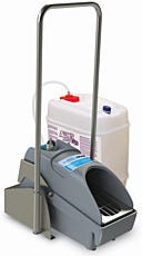 SmartStep™ Footwear Sanitizing System with stainless steel handle