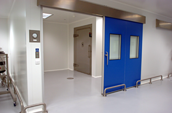 Hermetic Sealing Sliding ICU Doors by Dortek
