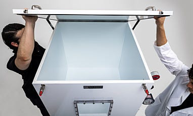 High Capacity Powder-coat Aluminum Vacuum Chamber with models