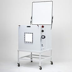 High Capacity Powder-coat Aluminum Vacuum Chamber with open top