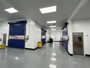 multiple goff's clean guard doors in the same facility