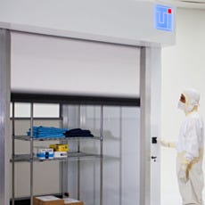 High-Speed Roll-Up Door Motion