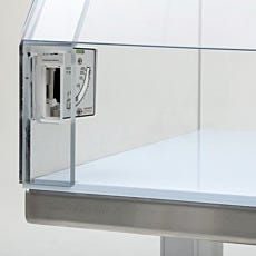 intergrated swing vane anemometer