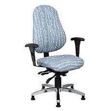 Intensive Plus Series Cleanroom Chair with Armrests