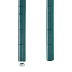 post for super erecta shelves, made from metroseal epoxy