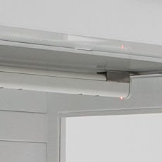 Ionizing Bar Mounted on Vertical Laminar Flow Hood