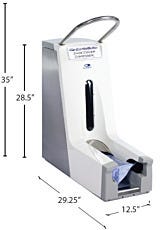Large Kinetic BootieButler Automatic Shoe Cover Dispenser