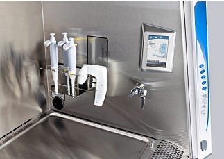 magnetic walls in biosafety cabinet