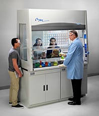 Labconco protector classmate tempered glass walls