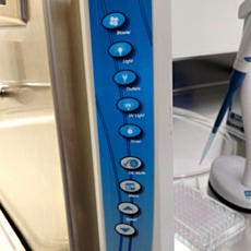 Labconco Purifier Logic Plus Touchpad Controls