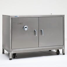 locking high security storage cabinet